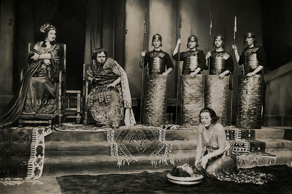 Urauff&uuml;hrung Salome an der Dresdner Staatsoper 1930 