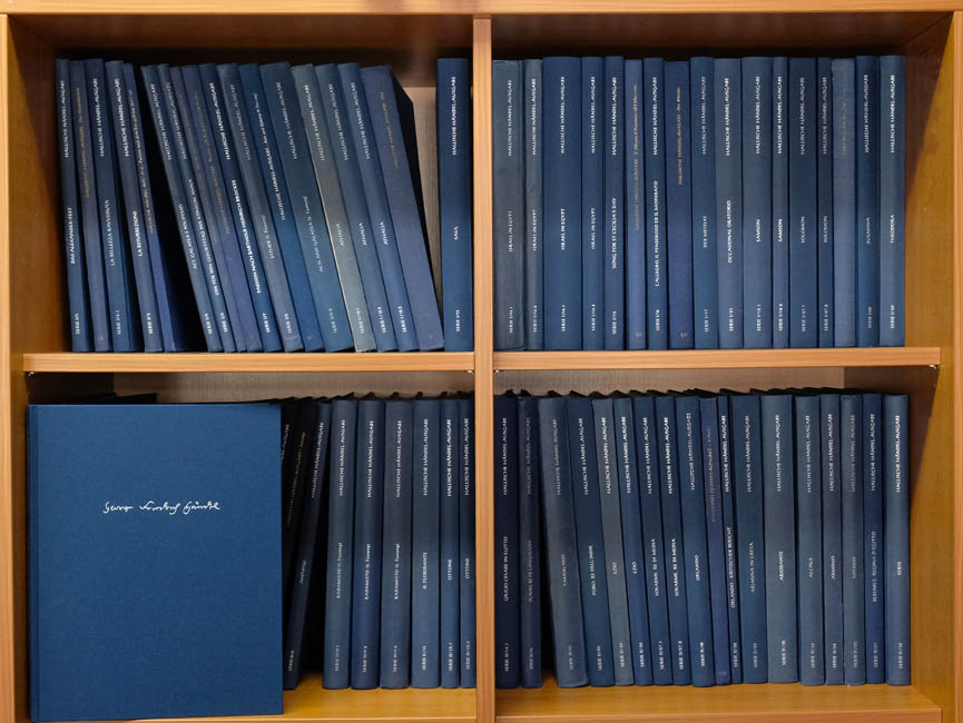 B&auml;nde der Hallischen H&auml;ndel-Ausgabe 