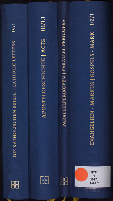 Die Editio Critica Maior im Bibelmuseum M&uuml;nster