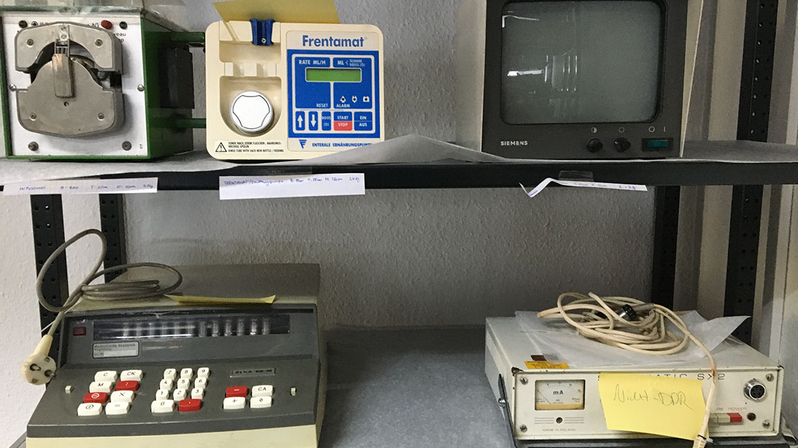 Objekte in der Historischen Medizintechnischen Sammlung der Otto-von-Guericke-Universit&auml;t Magdeburg 