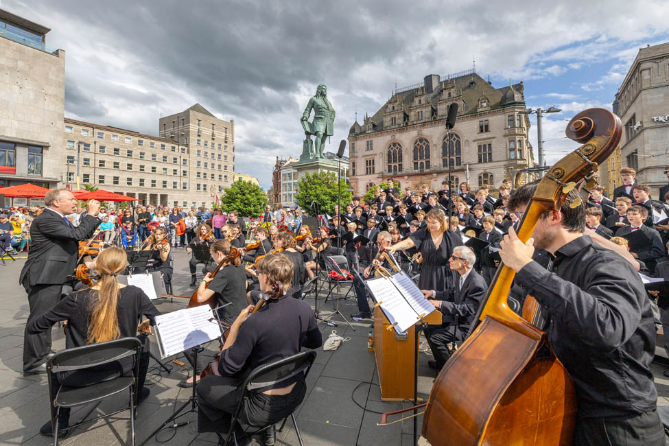 Feierstunde zur Er&ouml;ffnung der H&auml;ndel-Festspiele 2025 in Halle (Saale) 