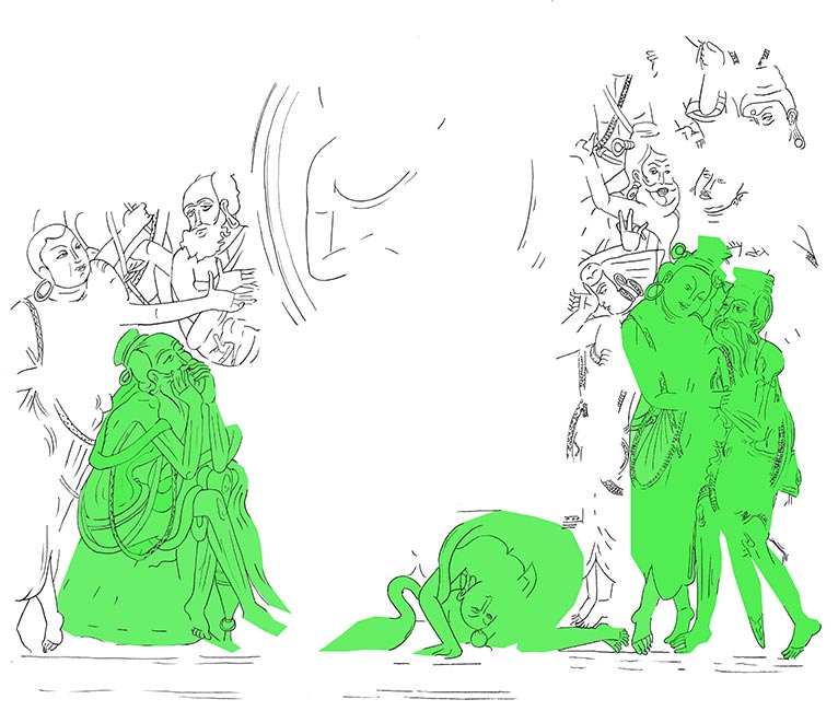 Kizil 224, Rekonstruktion