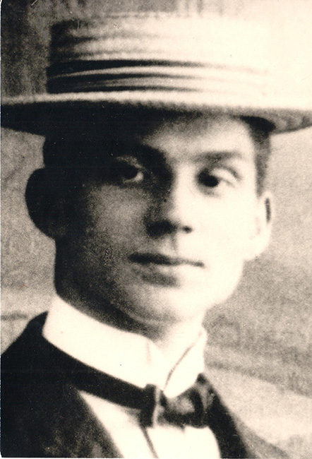 Gottfried Haney, 1920, Fotografie, 14 x 9,5 cm, unbekannte:r Fotograf:in. 