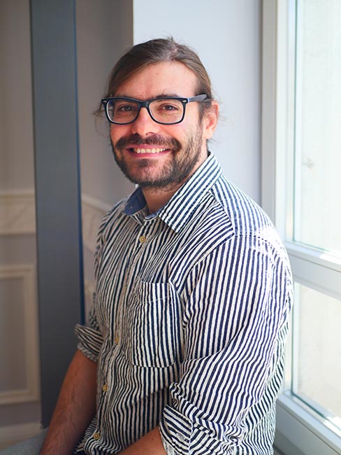 Alin Olteanu, wissenschatftlicher Mitarbeiter am K&auml;te Hamburger Kolleg: Cultures of Research 