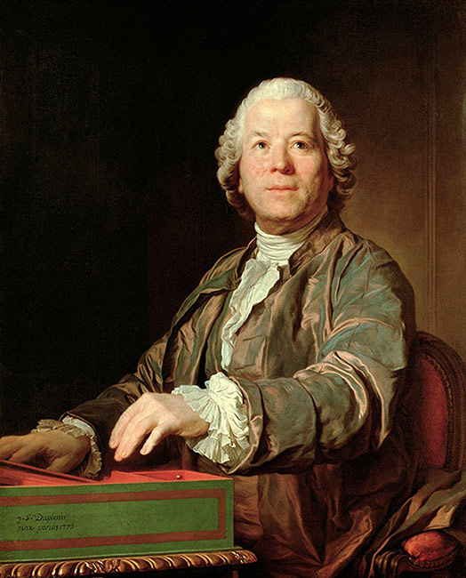 Christoph Willibald Gluck, Gem&auml;lde von Joseph Siffred Duplessis, 1775, Kunsthistorisches Museum Wien