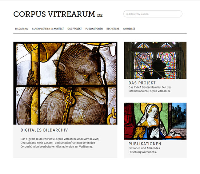 Bild der Homepage des CVMA Deutschland 