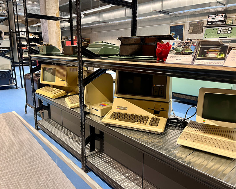 Ausstellung des Computermuseums der Informatik an der Universit&auml;t Stuttgart