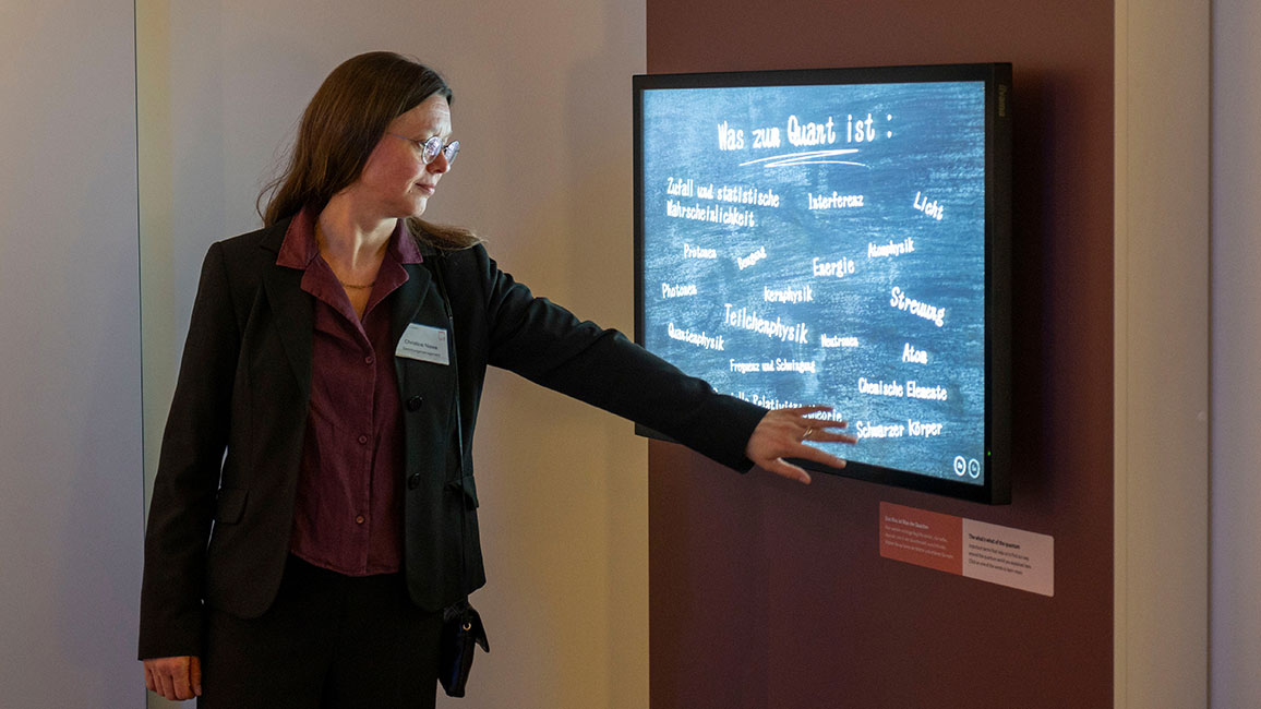 Hands on Station in der Sonderausstellung