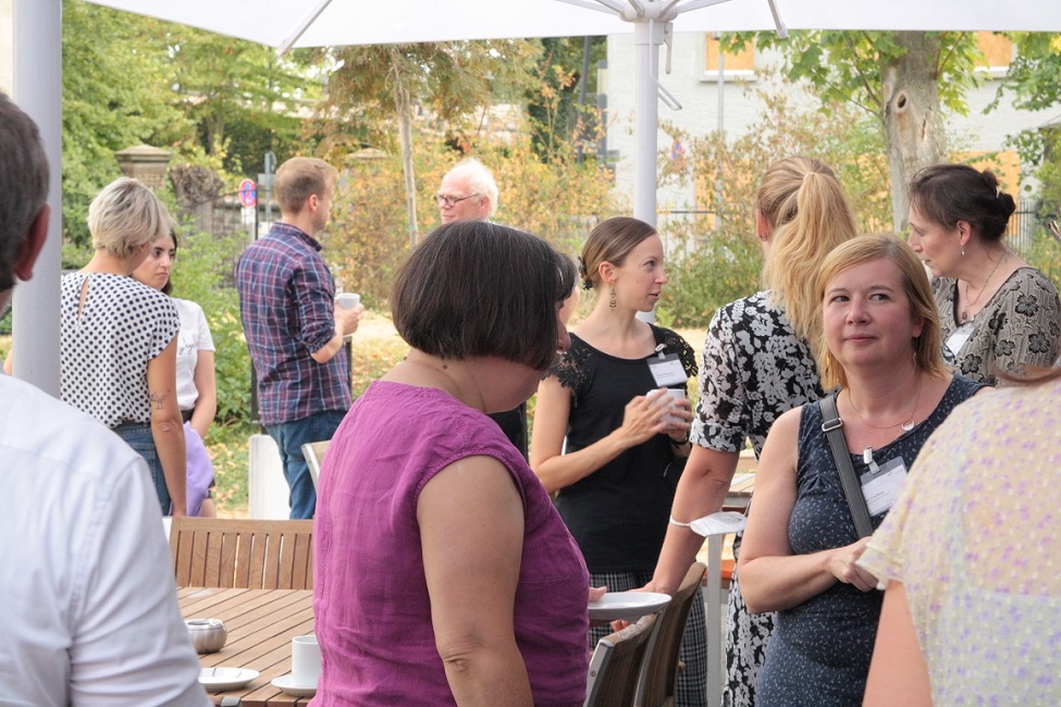 Statustagung eHeritage August 2022, World-Caf&eacute;