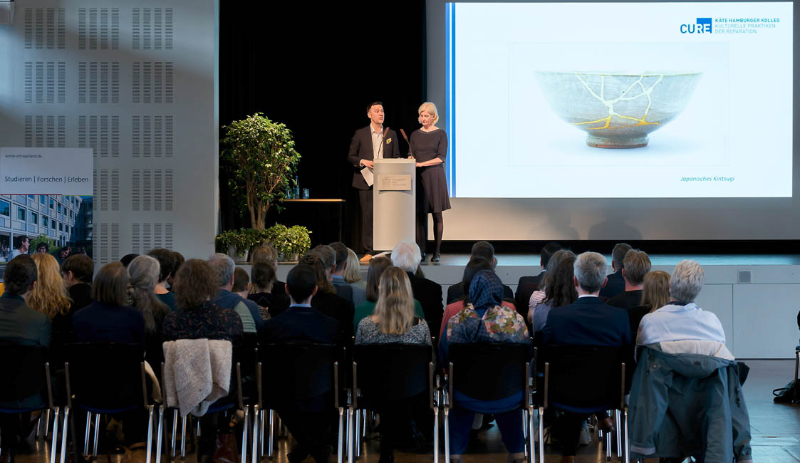 Universit&auml;re Er&ouml;ffnung des K&auml;te Hamburger Kollegs CURE am 12. April 2024