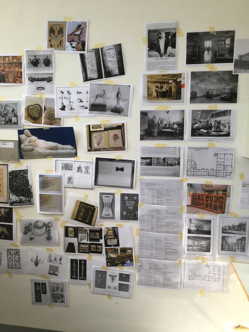 Lehrmittelsammlung an der Fakult&auml;t für Gestaltung der Hochschule Pforzheim 
