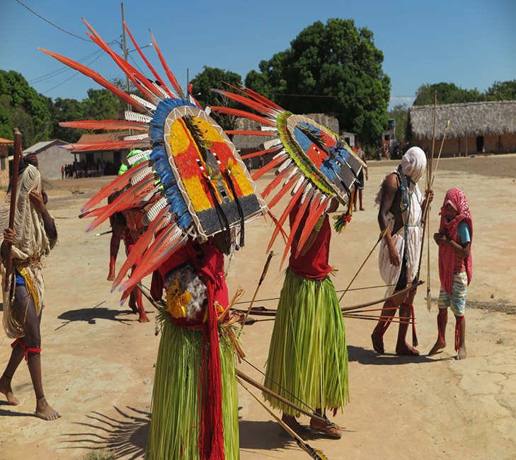 traditionelle Rituale der Apy&atilde;wa-Tapirap&eacute;
