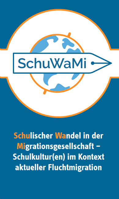 Cover des Flyers: Schulischer Wandel in der Migrationsgesellschaft – Schulkultur(en) im Kontext aktueller Fluchtmigration