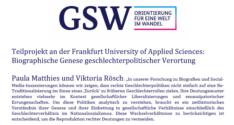 Statement Paula Matthies und Viktoria R&ouml;sch