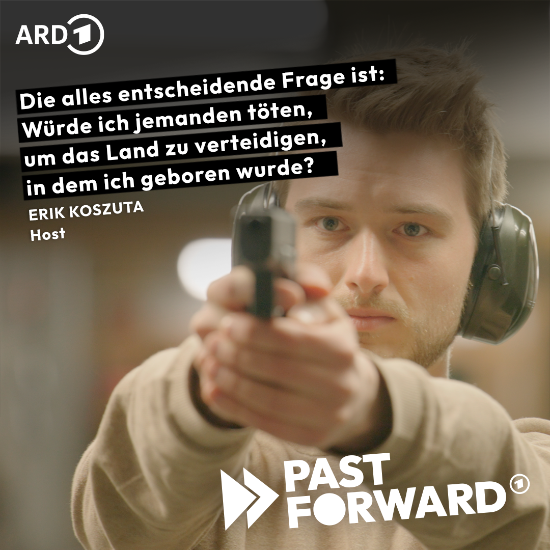 Erik Koszuta - Host: Die alles entscheidende Frage ist: W&uuml;rde ich jemanden t&ouml;ten, um das Land zu verteidigen?