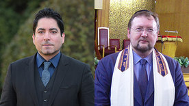 links: Khorchide, rechts: Homolka