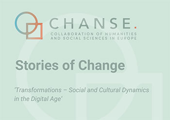 Screenshot der Coverseite der CHANSE-Brosch&uuml;re: Stories of Change