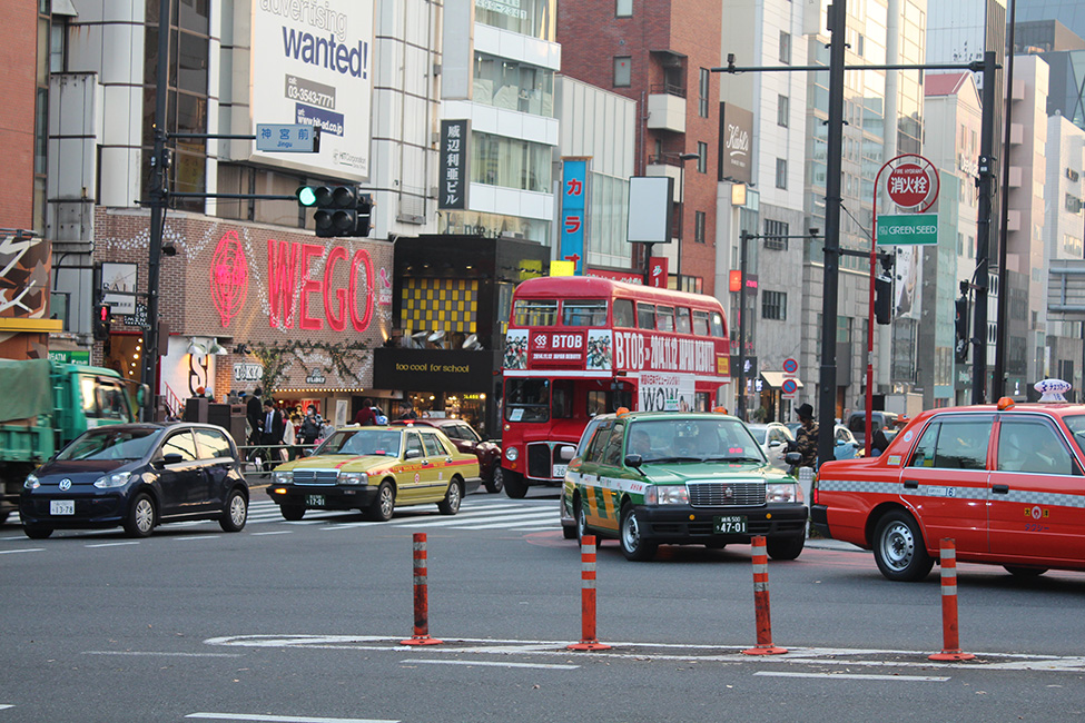 Stra&szlig;e in Japan 